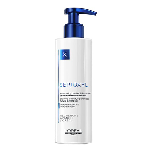 Loreal Professional Paris Serioxyl Clarifying Shampoo Natural Hair on white background
