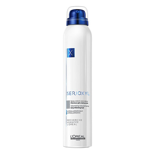 L'oreal Professional Paris Serioxyl Volumizing Colored Spray - Grey, 200ml/6.8 fl oz