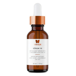 Serum 10 on white background