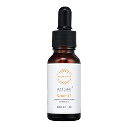 Serum 12 on white background