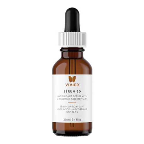 VivierSkin Serum 20 on white background