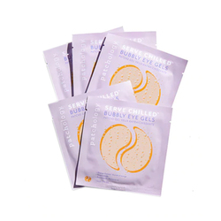 Serve Chilled Bubbly Eye Gel on white background