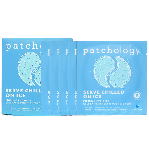 Patchology Serve Chilled On Ice Firming Eye Gels (5 Pairs) on white background