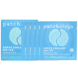 Serve Chilled On Ice Firming Eye Gels (5 Pairs) on white background