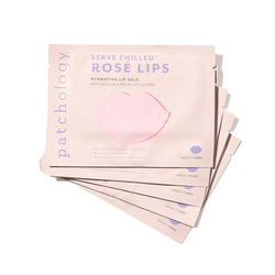 Serve Chilled Rose Lips Hydrating Lip Gels on white background