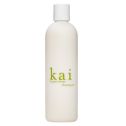 Shampoo on white background