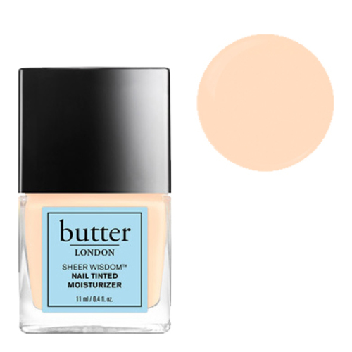 butter LONDON Sheer Wisdom Nail Tinted Moisturizer - Deep on white background