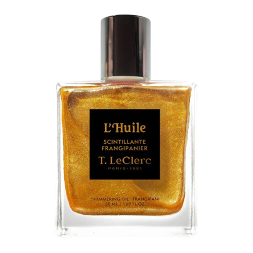 T LeClerc Shimmering Frangipanier Oil on white background