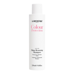 Shine Restoring Shampoo on white background