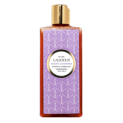 LaLicious Shower Oil And Bubble Bath - Brown Sugar Vanilla on white background