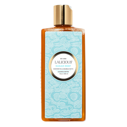 LaLicious Shower Oil And Bubble Bath - Brown Sugar Vanilla on white background