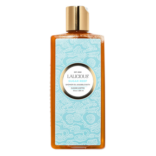 LaLicious Shower Oil And Bubble Bath - Sugar Reef, 296ml/10 fl oz