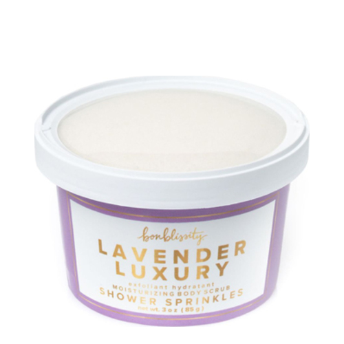 Bonblissity Shower Sprinkles - Lavender Luxury on white background