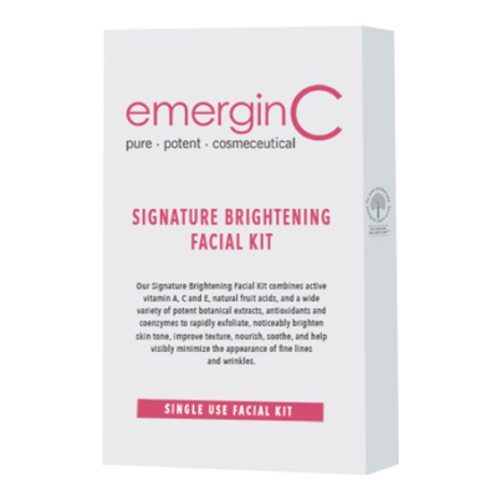 emerginC Signature Brightening Facial Kit, 26g/0.9 oz