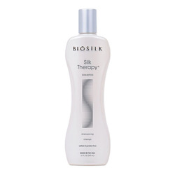Silk Therapy Shampoo on white background