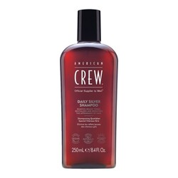 Silver Shampoo on white background