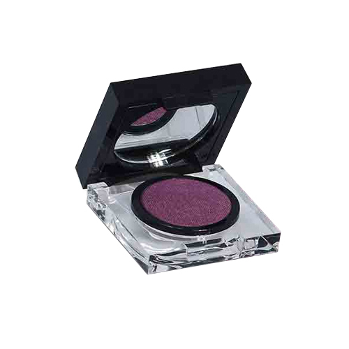 Mineralogie Single Pressed Eye Shadow Compact - Chocolat on white background