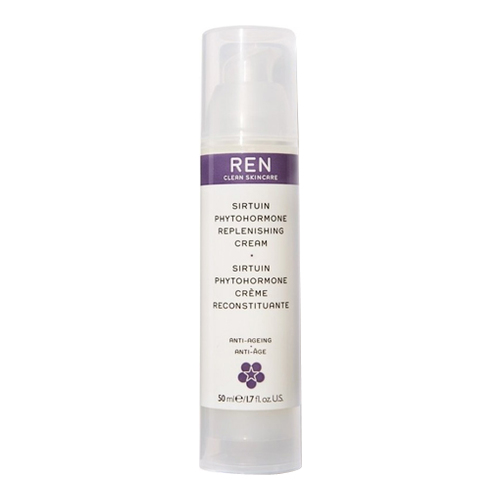 Ren Sirtuin Phytohormone Replenishing Cream on white background