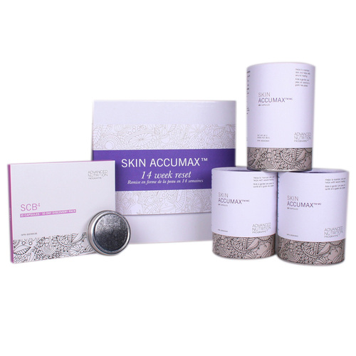 Advanced Nutrition Programme Skin Accumax 14 Week Reset Kit on white background