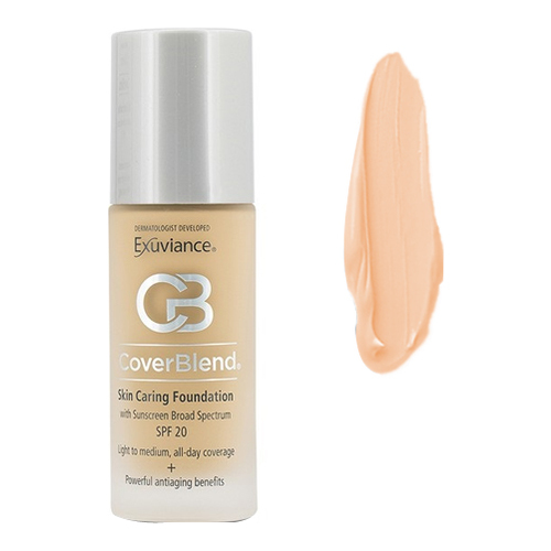 Exuviance Skin Caring Foundation SPF 20 - Classic Beige on white background