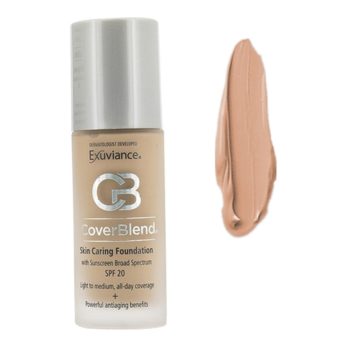 Exuviance Skin Caring Foundation SPF 20 - Classic Beige on white background