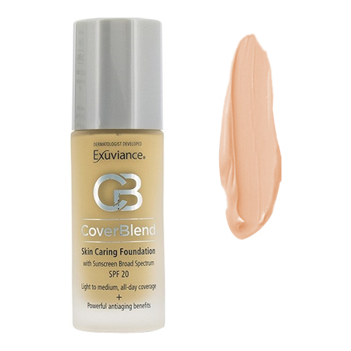 Exuviance Skin Caring Foundation SPF 20 - Classic Beige on white background