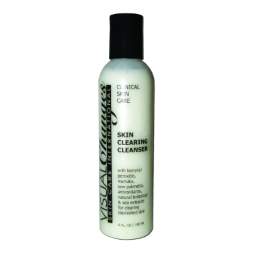 Visual Changes Skin Clearing Cleanser on white background