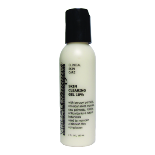 Visual Changes Skin Clearing Gel 10% on white background