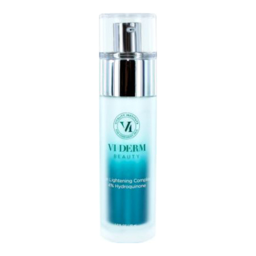 VI Derm Beauty Skin Lightening Complex 4% Hydroquinone on white background
