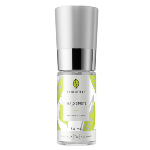Rhonda Allison Skin Rehab HA2O Spritz on white background