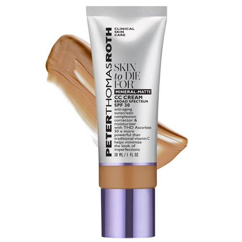 Peter Thomas Roth Skin To Die For Mineral-Matte CC Cream Broad Spectrum SPF 30 - Medium on white background