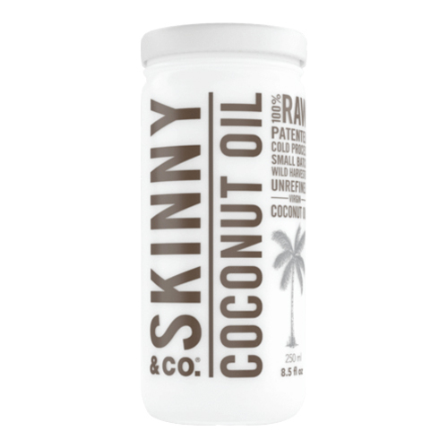 Skinny & Co. Pure Beauty Coconut Oil on white background