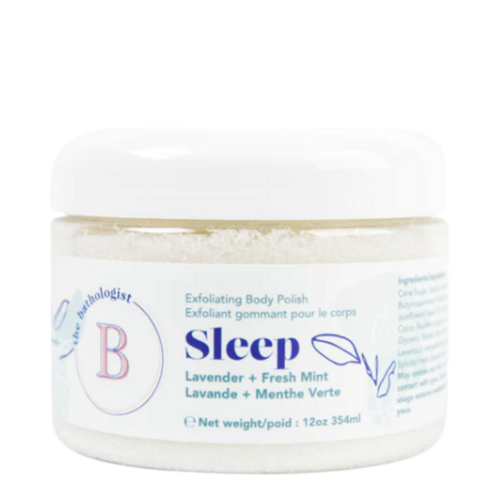The Bathologist Sleep Body Polish on white background