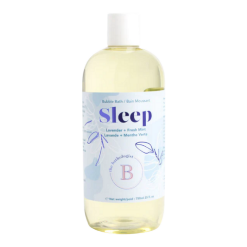 The Bathologist Sleep Bubble Bath on white background