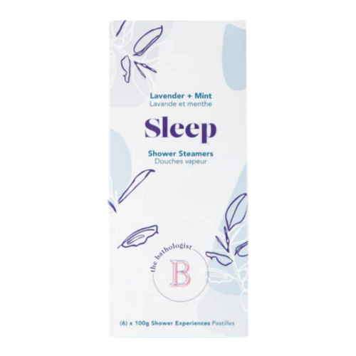 The Bathologist Sleep Shower Steamers on white background