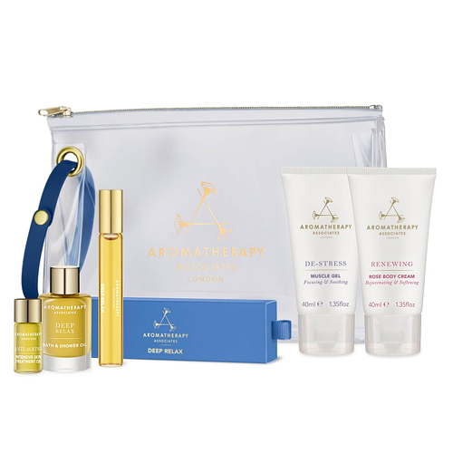 Aromatherapy Associates Sleep and Recover Collection on white background