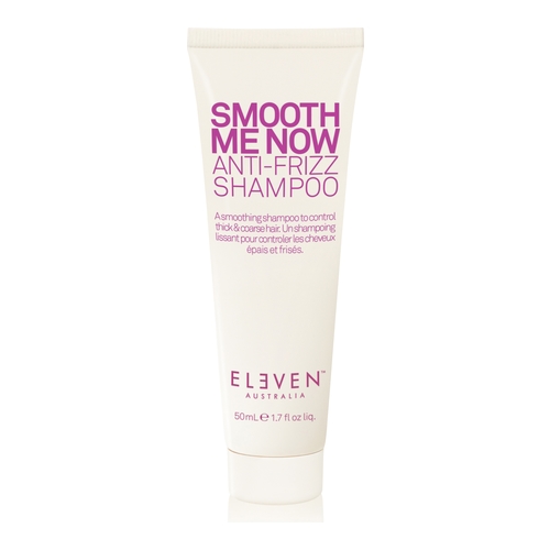 Eleven Australia Smooth Me Now Anti-Frizz Shampoo on white background