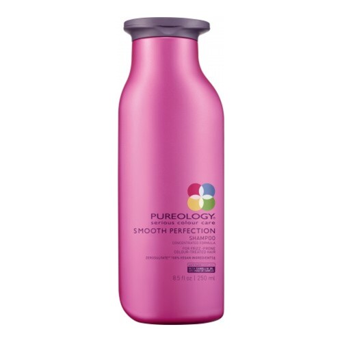 Pureology Smooth Perfection Shampoo on white background