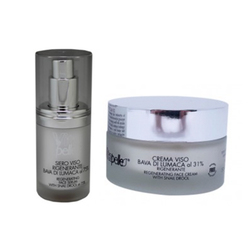 Snail Slime Regenerating Cream and Serum Kit
