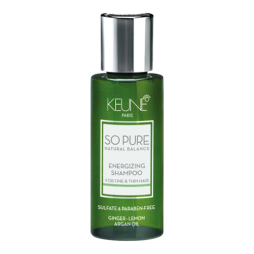 Keune So Pure Energizing Shampoo on white background