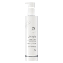 Soft Cleansing Milk on white background