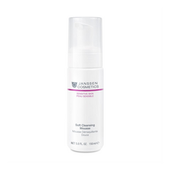 Soft Cleansing Mousse on white background