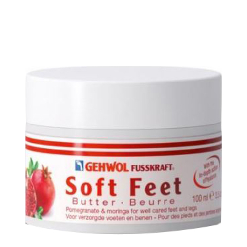 Gehwol Fusskraft Soft Feet Butter Pomegranate and Moringa, 100ml/3.4 fl oz