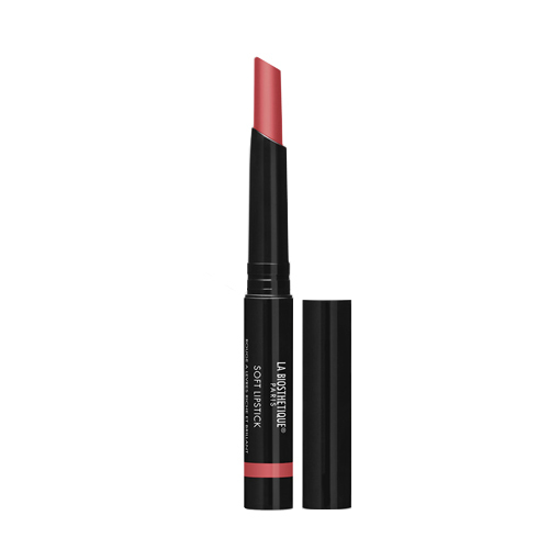 La Biosthetique Soft Lipstick - Fresh Coral on white background