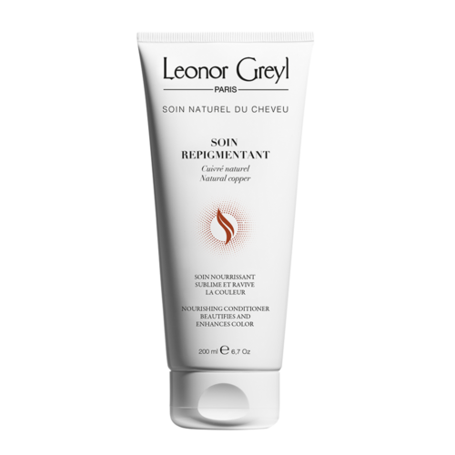 Leonor Greyl Soin Repigmentant Color Enhancing Conditioner - Natural Copper, 200ml/6.7 fl oz Leonor Greyl Soin Repigmentant Color Enhancing Conditioner - Dark Brown on white background