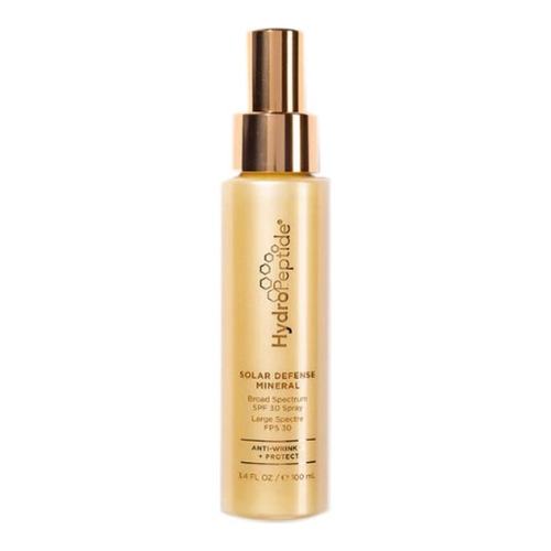HydroPeptide Solar Defense Mineral Broad Spectrum SPF 30 Spray on white background