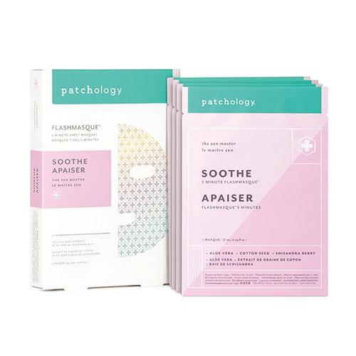 Patchology Soothe FlashMasque (4 Pack) on white background