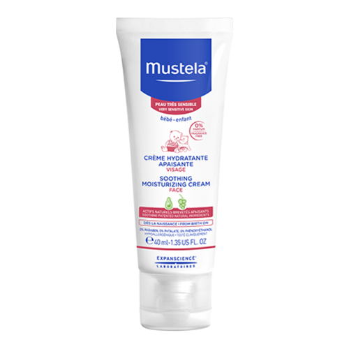 Mustela Soothing Moisturizing Cream, 40ml/1.35 fl oz
