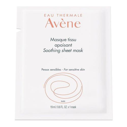 Avene Soothing Sheet Mask on white background