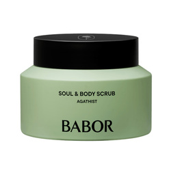 Soul and Body Scrub Agathist on white background